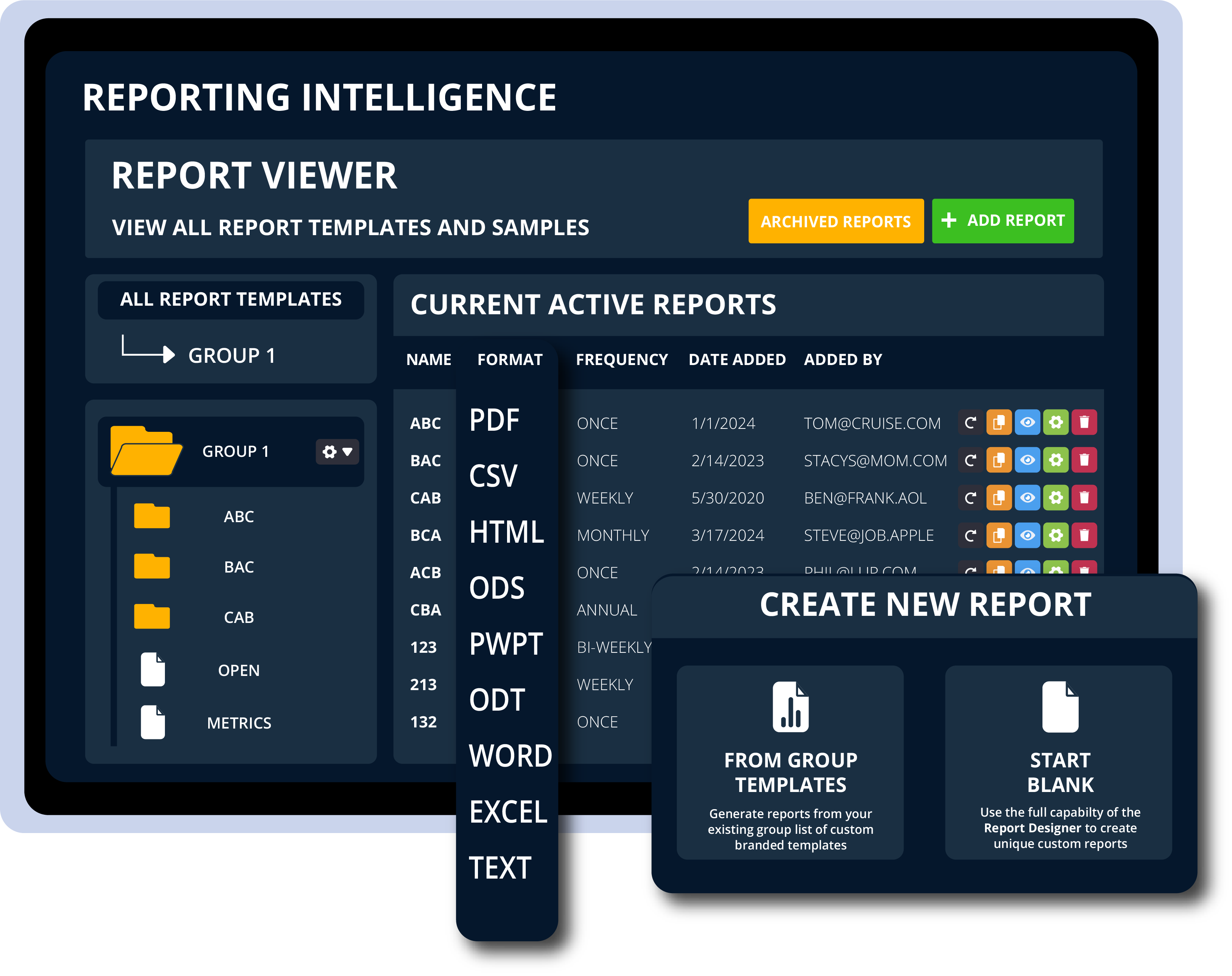 SOCSoter Partner Portal reporting dashboard